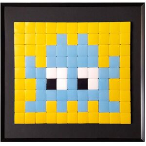 Fenel & Arno Cadre mosaïque en verre jaune 30x30cm