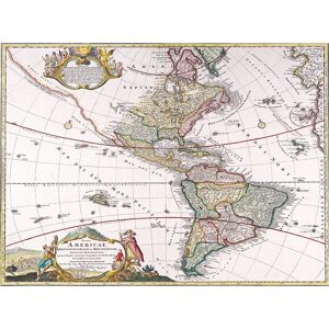 Legendarte Tableau cartographie ancienne carte No.24 80x100cm