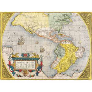 Legendarte Tableau cartographie ancienne carte No.50 80x100cm