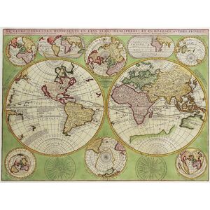 Legendarte Tableau - Cartographie - Ancienne Carte No. 44 80x100cm