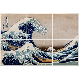 Legendarte Tableau La Grande Vague De Kanagawa - Katsushika Hokusai 100x150cm