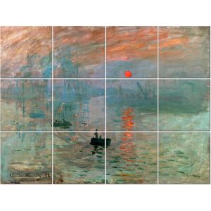 Legendarte Tableau impression Soleil Levant - Claude Monet 150x200cm