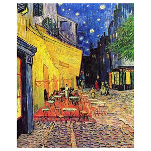 Legendarte Tableau - Terrasse Du Cafe le Soir Vincent Van Gogh 80x100cm