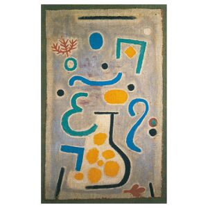 Legendarte Tableau impression sur toile - Die Vase (Le Vase) Paul Klee 50x80cm