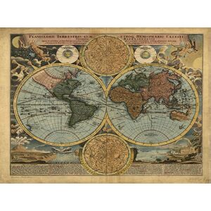 Legendarte Tableau - Cartographie ancienne Carte No. 62 80x100cm