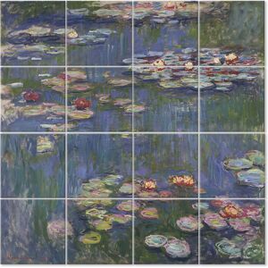 Legendarte Tableau Nympheas - Claude Monet 200x200cm