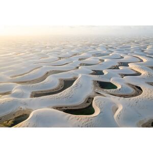 Ceanothe Tableau sur toile dunes et lacs 65x97 cm