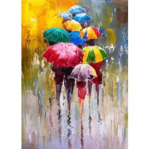 Ceanothe Tableau sur toile parapluie 100x140 cm