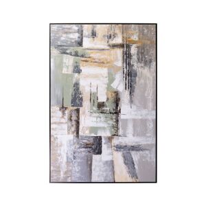 MOYCOR Tableau a l'huile en bois a motifs multicolores, 120x180 cm