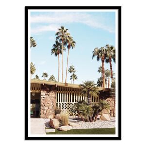 Wall Editions Affiche 50x70 cm et cadre noir - Summer days at palm Springs - Gal De