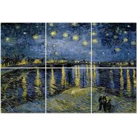 Legendarte Tableau Nuit Étoilée sur le Rhône – Vincent Van Gogh 100x150cm