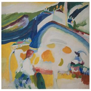 Legendarte Tableau impression sur toile La Vache Wassily Kandinsky 90x90cm