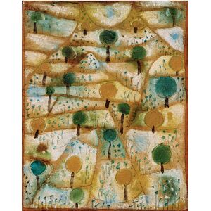 Legendarte Tableau Small Rhytmic Landscape Paul Klee 80x100cm