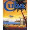 Legendarte Tableau affiche touristique vintage Cuba 80x100cm