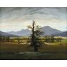 Legendarte Tableau - Arbre Solitaire Caspar David Friedrich 80x100cm