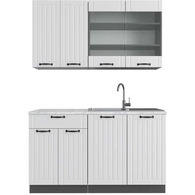 Vicco - Fame-Line - 140 cm - Marbre - Cuisine - Publicité Vicco - Fame-Line - 140 cm - Marbre - Cuisine - Publicité