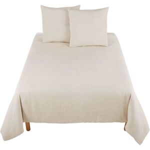 Maisons du Monde Parure de lit en lin lave beige 240x260