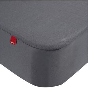 Epeda Drap housse protege matelas impermeable 2 en 1 gris 140x190/200