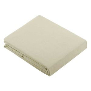 Home Maison Drap plat uni en 100 % coton coton ecru x