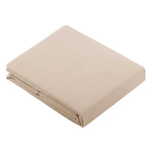 Home Maison Drap plat uni en 100 % coton coton naturel x