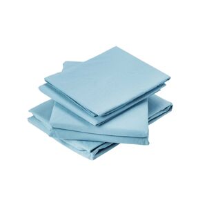 Toison d'Or Drap plat en coton lave coton bleu x