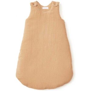 Cocoeko Gigoteuse bebe en gaze de coton camel (0-3 mois)