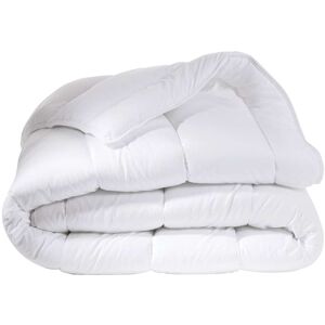 Becquet Couette legere 140x200 blanc en coton 200g/m²