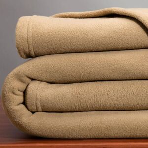 Becquet Couverture temperee 240x260 beige en polyester