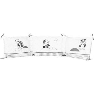 Sauthon Tour de lit bebe 190x19cm en coton blanc