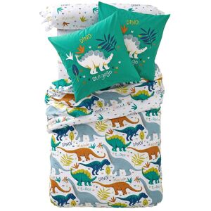 Becquet Housse de couette enfant reversible 200x200 multicolore en coton