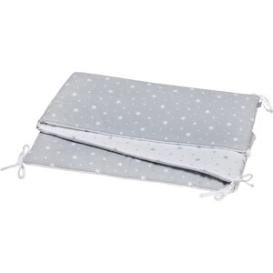 Sevira Kids Tour de lit universel et reversible en coton - Gris