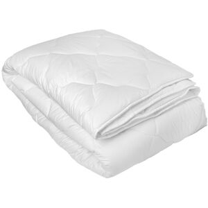 Toison d'Or Couette en percale de coton satine 350 gr blanc 140x200 cm