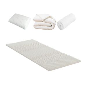 Olympe Pack Surmatelas + Alese + Couette + Oreiller 90x190