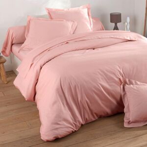 Becquet Housse de couette 240x220 rose the en coton