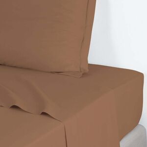 Febronie Drap plat satin de coton 240x300 caramel