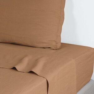 Febronie Drap plat lin lave 240x300 caramel