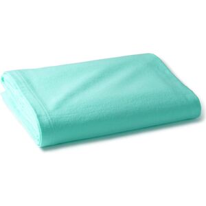 Becquet Couverture temperee 240x260 vert menthe en coton