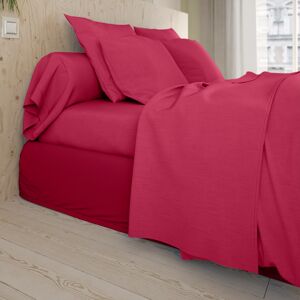 Drap plat Coton Fuchsia 270x310 cm - DODO