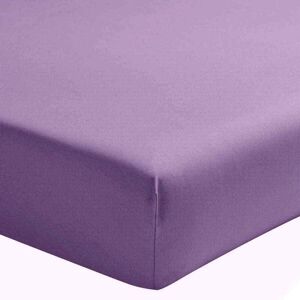 Housse De Reve Drap housse lin lave violet 200x200 cm