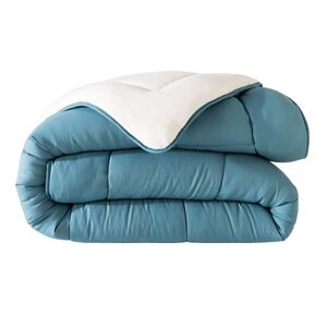 Becquet Couette 260x240 bleue double face 400 g/m2