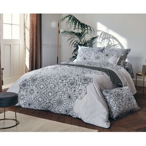 Home Maison Housse de couette aux motifs floraux et graphiques percale de