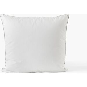 Carre Blanc Oreiller carre mi-ferme duvet d'oie blanc 64 x 64 cm