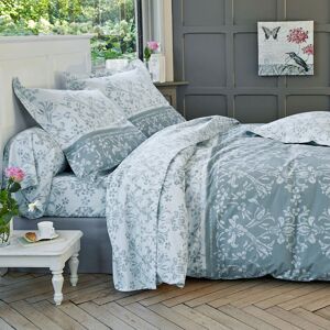 Becquet Housse de couette 200x200 gris en coton