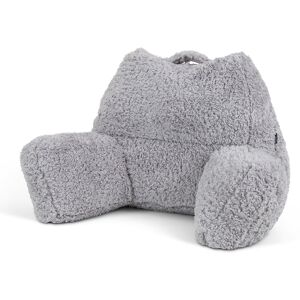 Icon Coussin de soutien en sherpa gris clair