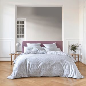 Anne de Solene Housse de couette percale bleu clair 200x200 cm