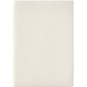 Essix Drap plat en percale de coton meringue 270x300