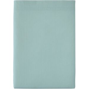 Essix Drap plat en percale de coton bleu archipel 270x300