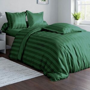 Becquet Housse de couette 240x220 vert cedre en coton