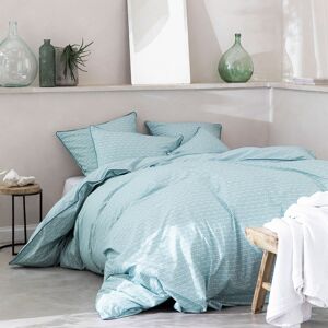 Blanc Cerise Housse de couette percale de coton 240x220cm Celadon