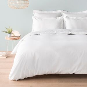 Cotton & Co Housse de couette coton blanc 140 x 200 cm